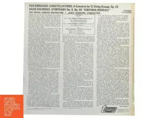 Symfoni nr. 8 &#39;Sinfonia Boreale&#39; turnabout LP fra Turnabout