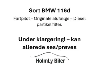 BMW 116d 1,6 ED