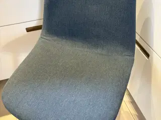 Stole m.stofbetræk (2 stk.)