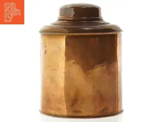 Kobber beholder (str. 13 x 10 cm)