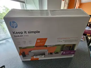 HP Printer med alt tilbehør