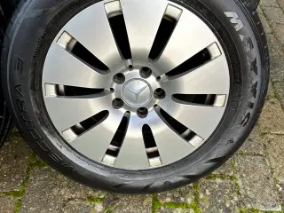 16”  mercedes fælge inkl tpms og sommerdæk