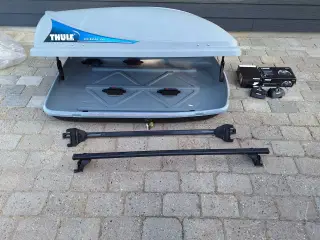 Thule tagboks + tagbøjler.