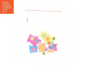 Plastikperler i forskellige farver (str. Pose 6 x 8 cm)