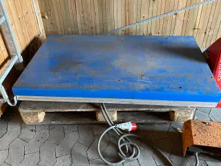Hydraulisk løftebord trans lyft 1000 kg