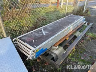 Stillads dæk Jumbo 305 4 styk