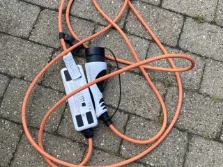 Ladekabel elbil til 230v - "mormorstik" 5m