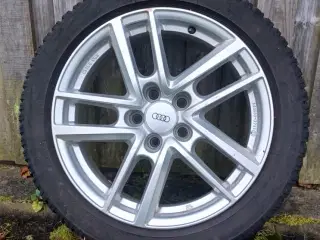 AUDI /VW Alufælge m/Firestone Winterhawk 4