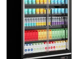 Tefcold Multideck køler med døre – Galaxy+ GP14FGD