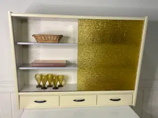 Københavnerskab med gult glas