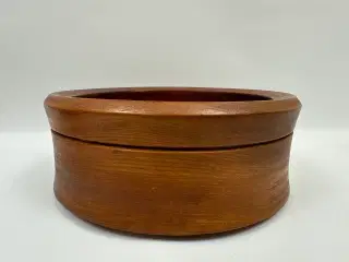 Stor retro teak skål