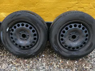 Dæk på stålfælge