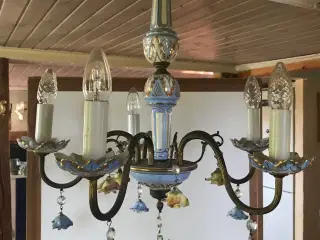 Smuk porcelæns lysekrone