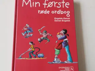 Min første røde ordbog - engelsk-dansk, dansk-enge
