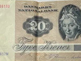 20 krone, 1985, Gråspurve, C5, 1+