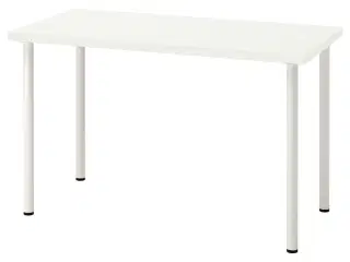 Flot hvidt bord med 4stk hvide ben 