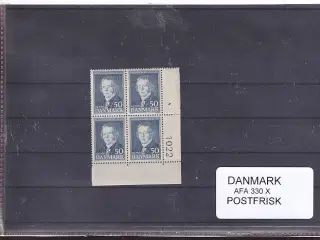 Danmark - AFA 330 X - Postfrisk
