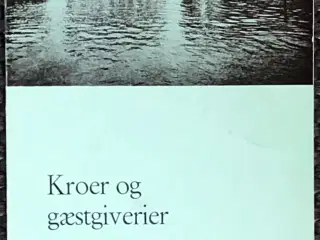 Kroer og gæstgiverier. 1972