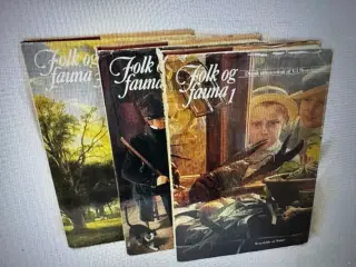 FOLK og FAUNA 1-3 * V. J. Brøndegaard