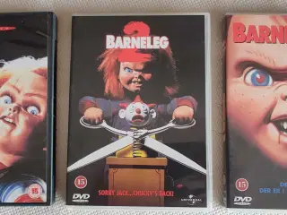 De første 3 film af Barneleg / Child's Play