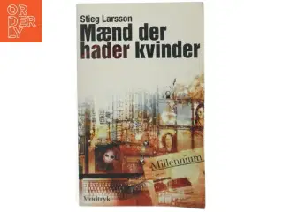 Mænd der hader kvinder af Stieg Larsson (Bog)