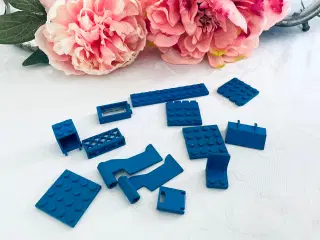 Blå Lego blandet 