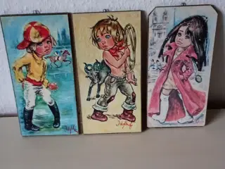 Idylle billeder 3 stk