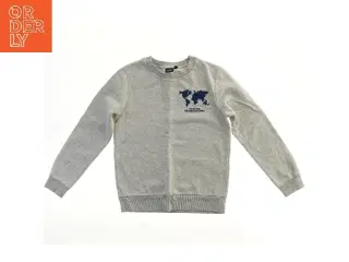 Grå sweatshirt med print fra LMTD (str. 146)