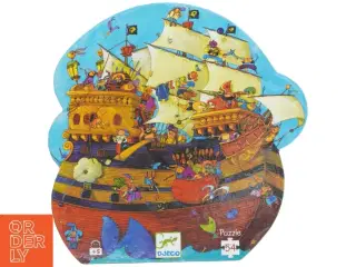 Djeco Le bateau de Barberousse puslespil fra Djeco (str. 54. brikker)