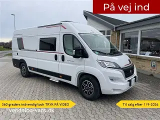 2026 - Rollerteam Livingstone DUO Sport CamperVan med opklapbare enkeltsenge