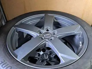 Fine 19 " Alufælge med dæk til Nissan