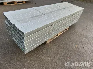 Galvaniserede stolper 60 styk. 2,5m. lange