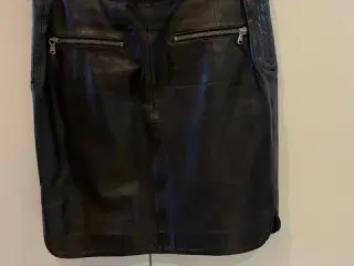 Skindnederdel fra Denim Hunter