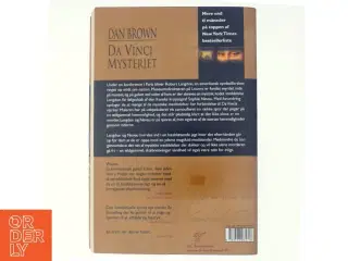 Da Vinci mysteriet af Dan Brown (Bog)