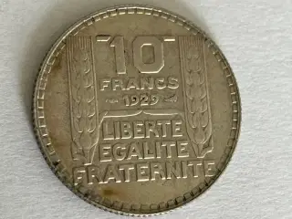 10 Francs France 1929