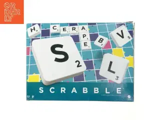 Scrabble brætspil fra Mattel (str. 4x38x27 cm)