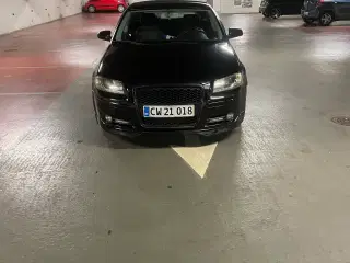 Audi a3 med ny renoveret motor