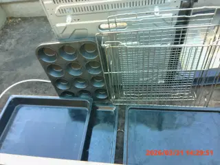 Indbygnings ovn med tilbehør