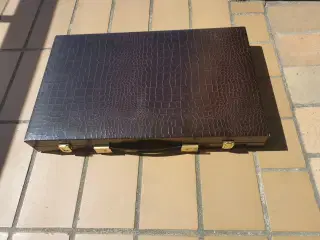 STORT Luksus Backgammon Brætspil