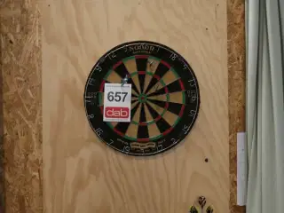 Dartskive med pile