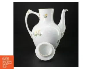 Porcelæns kande med låg fra B&G (str. 25 cm)