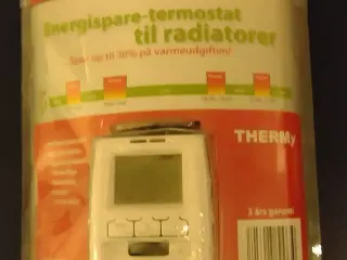 Energispare-termostat til radiator