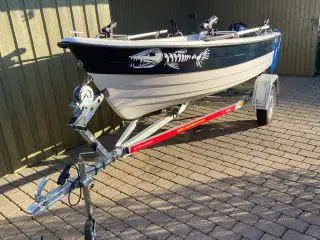 Super Fint Bådsæt (Båd, Motor og trailer)