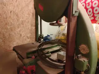 Båndsav/Båndsliber/søglebor/udsugning