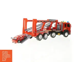 Legetøjsbiltransporter med bil