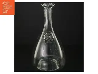 Glasflaske med logo (str. 23 cm)