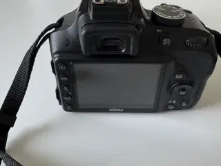 NIKON spejlreflekskamera D3300 Sælges