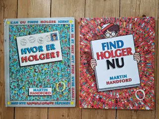 Hvor er Holger ? og Find Holger Nu Bøger 