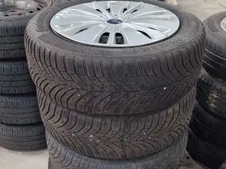 Komplet ford stålfælge gode dæk