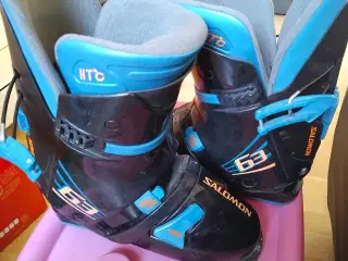 SALOMON HTC 63 SKISTØVLER / SKI BOOTS 40 - 42